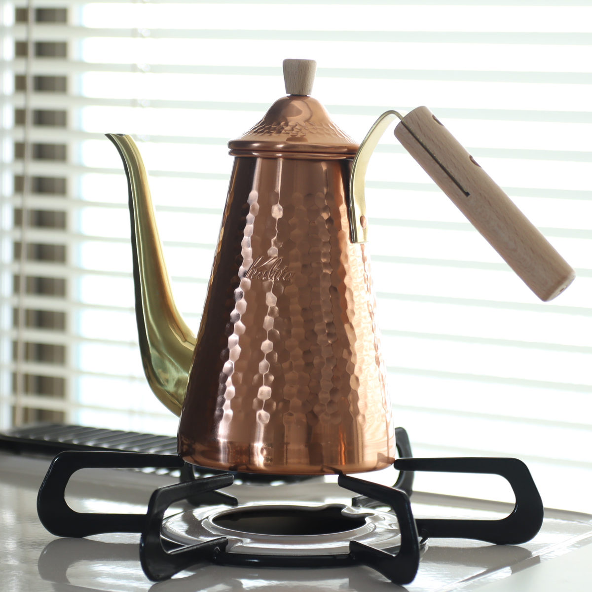 Kalita（カリタ） コーヒーケトル 700ml ドリップポット スリム 700CUW