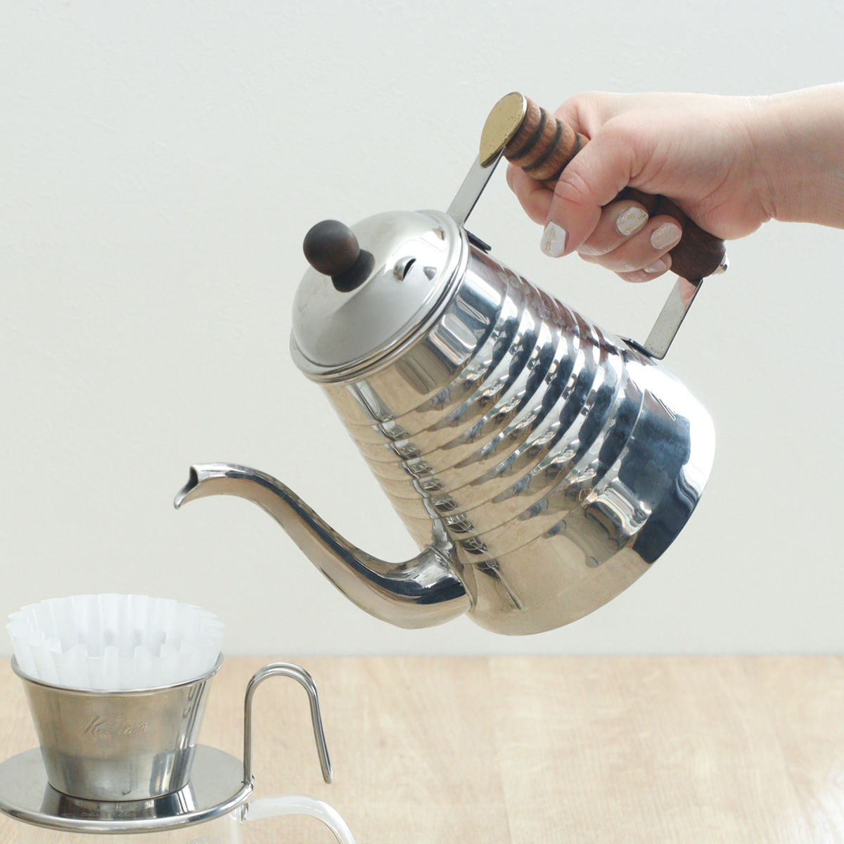 Kalita（カリタ） コーヒーケトル 1L SSW ケトル 1000 （ ステンレス