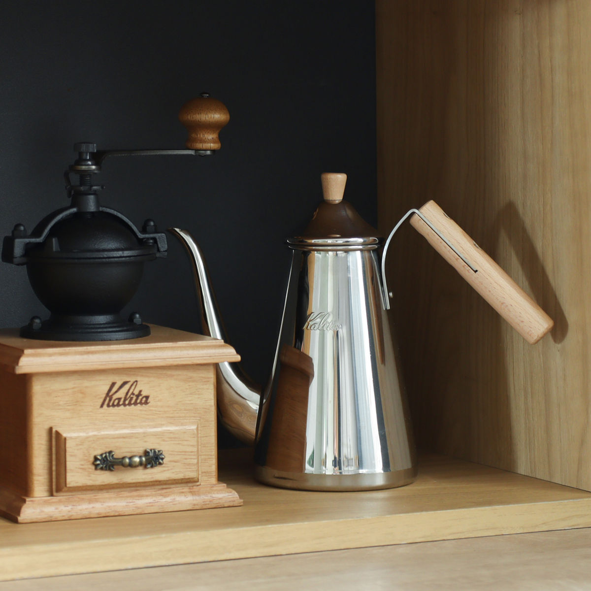 Kalita（カリタ） コーヒーケトル ドリップポットスリム 700SSW