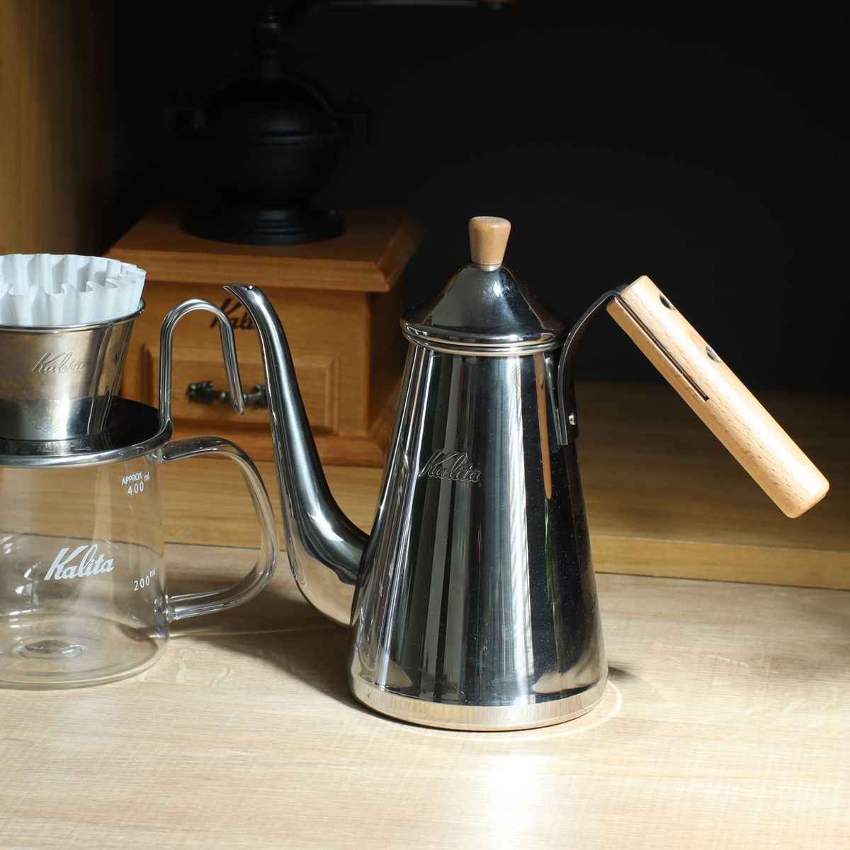 Kalita（カリタ） コーヒーケトル ドリップポットスリム 700SSW