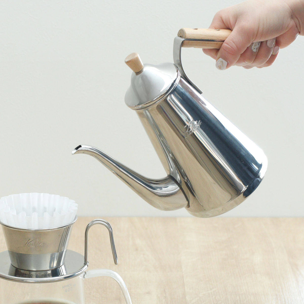 Kalita（カリタ） コーヒーケトル ドリップポットスリム 700SSW