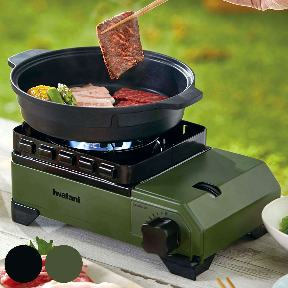 iwatani カセットコンロ 2バーナー ポップなカラーに注目！イワタニより新作2バーナーコンロが登場