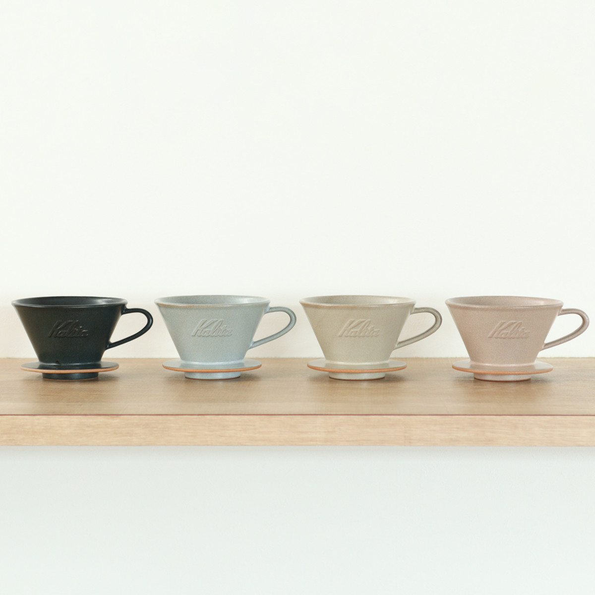 Kalita（カリタ） ドリッパー MI 185 （ 2〜4人用 日本製 陶器 美濃焼