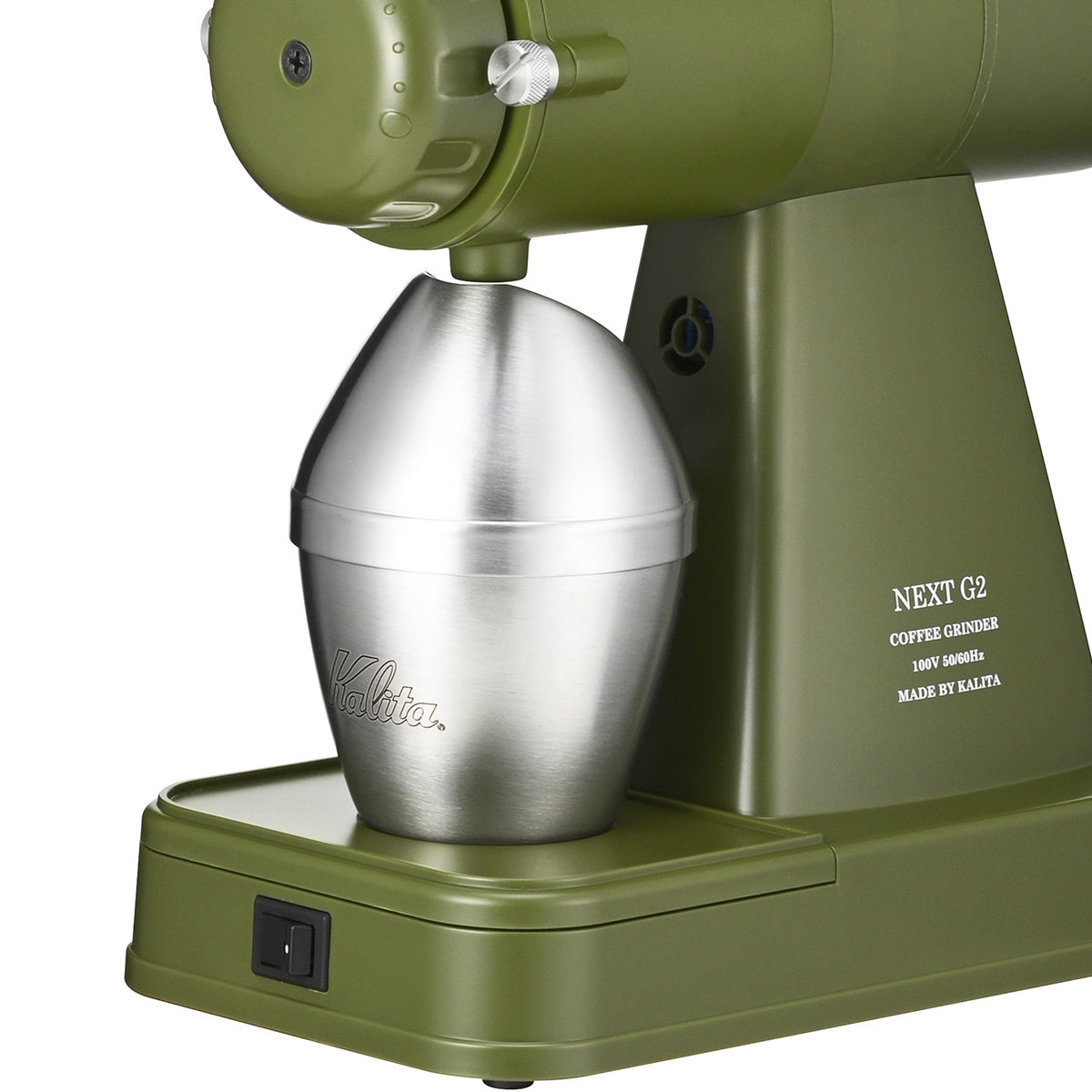 Kalita カリタ コーヒーミル NEXT G2 （ 電動 日本製 コーヒー ミル 電動ミル グラインダー 帯電防止 静音 ）_6
