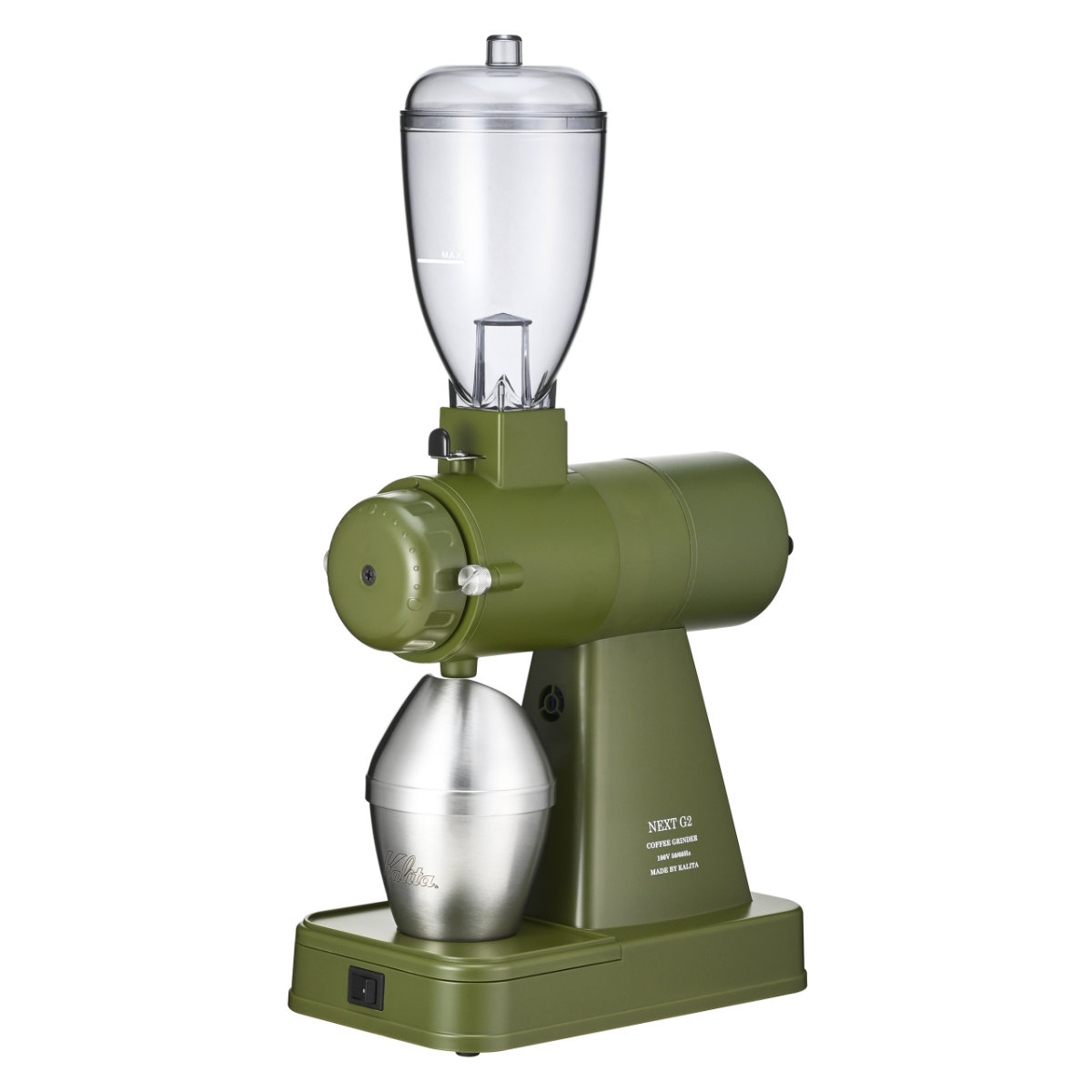 Kalita カリタ コーヒーミル NEXT G2 （ 電動 日本製 コーヒー ミル 電動ミル グラインダー 帯電防止 静音 ）_7