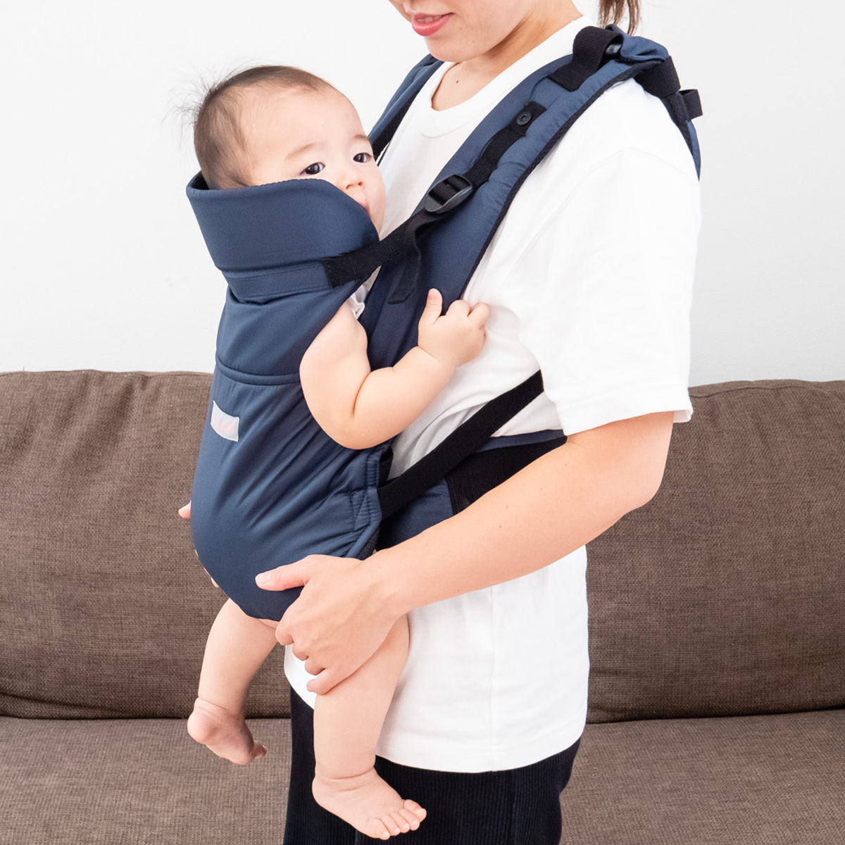 抱っこ紐 双子用 ツインズキャリー コネクト 日本製 （ 3WAY 抱っこひも おんぶ紐 ベビーキャリア 双子 ツインズ ふたご 年子 2人同時 抱っこ ）_10