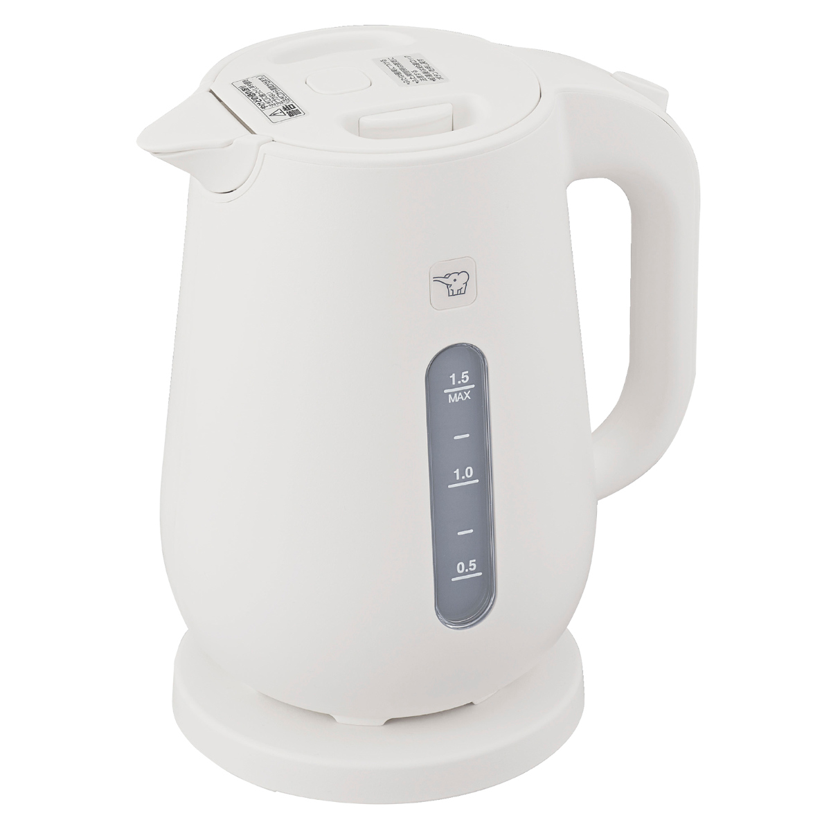 象印（ZOJIRUSHI） 電気ケトル 1.5L 大容量 安全設計 空だき防止