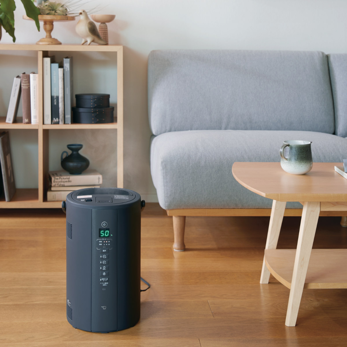 象印 加湿器 スチーム式 4L 弱モード搭載 広口容器 フィルター不要