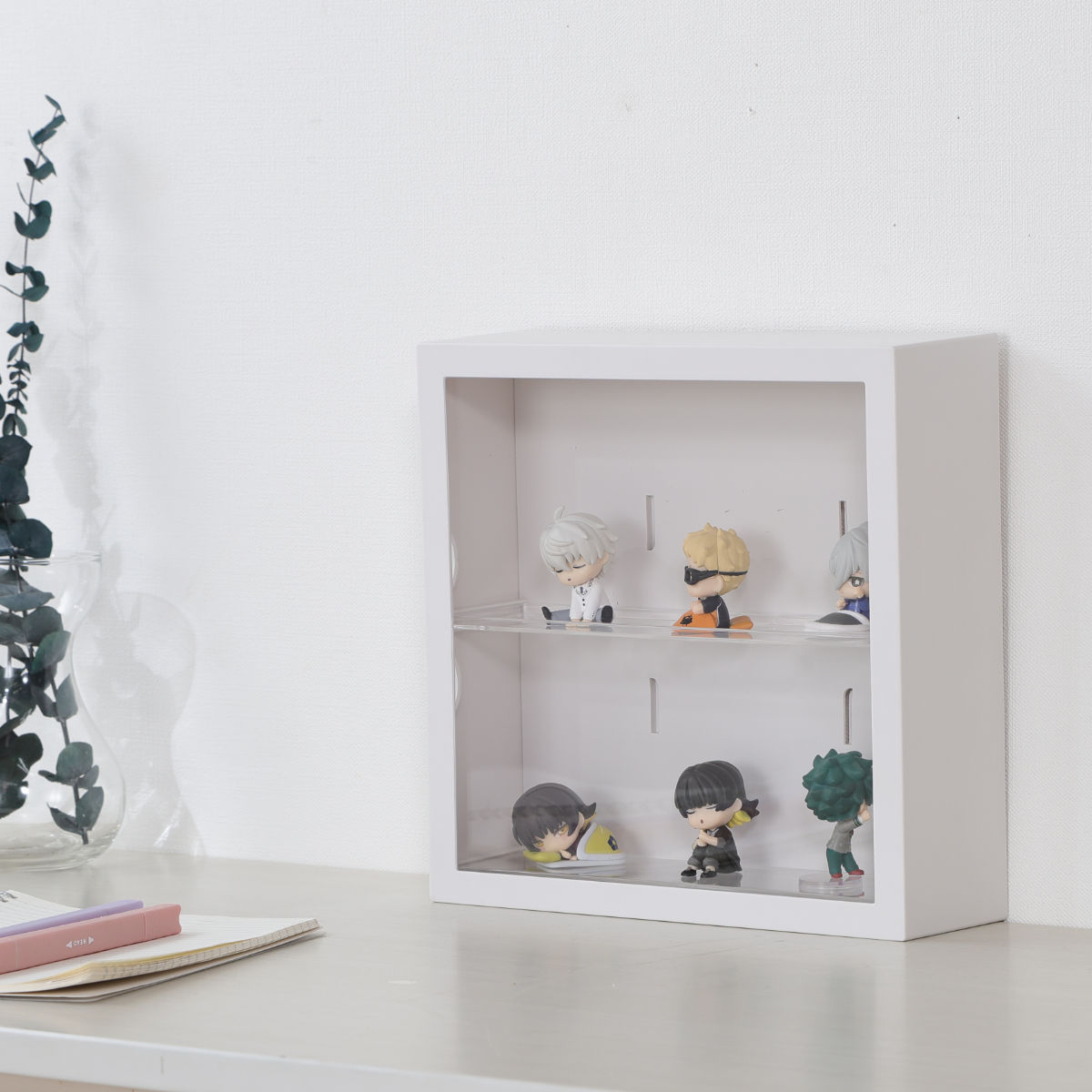 不二貿易（Fuji Boeki） 収納ケース コレクションケース 壁掛け kake