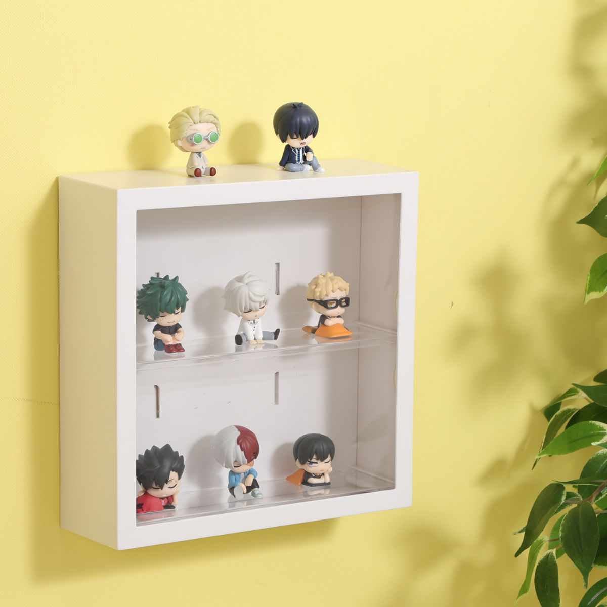 不二貿易（Fuji Boeki） 収納ケース コレクションケース 壁掛け kake