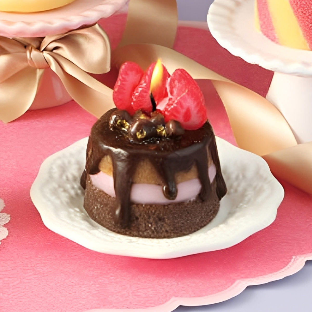 キャンドル ドルチェキャンドル スイーツキャンドル （ ケーキ