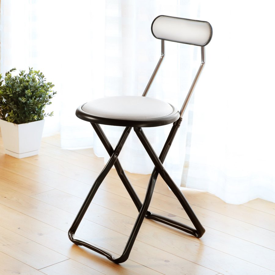 折りたたみ椅子 座面高60cm キャプテンチェア ハイタイプ レッド （ 折りたたみチェア 椅子 チェア ）  :4901749341033:お弁当グッズのカラフルボックス - 通販 - Yahoo!ショッピング