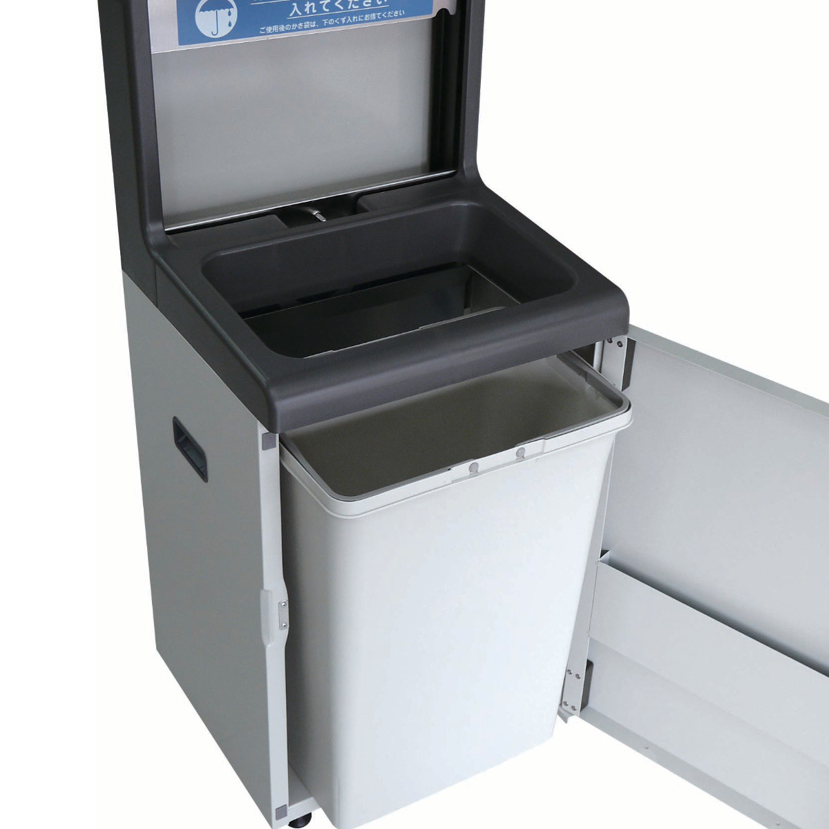 山崎産業 傘袋スタンド 45L 業務用 傘入れ袋スタンドNS-45 スチール製