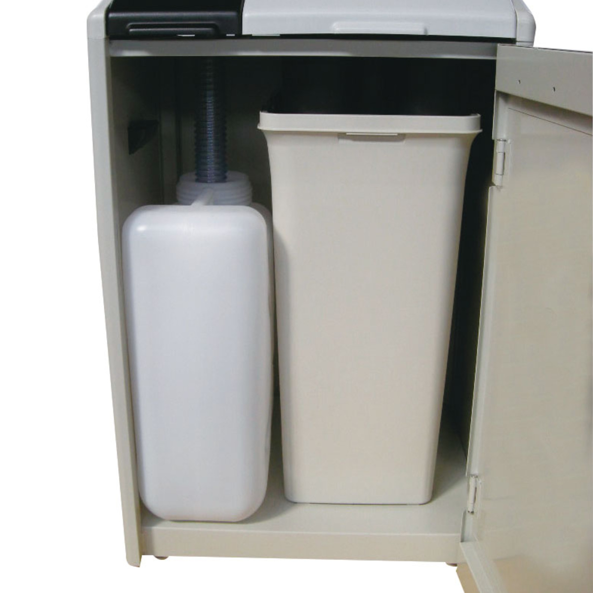 屋内用ゴミ箱 業務用ダストボックス 45L 20L 紙コップ用ダストボックス K-500 （ 法人限定 山崎産業 コンドル 紙コップ回収ボックス ゴミ箱 飲み残し ）_8