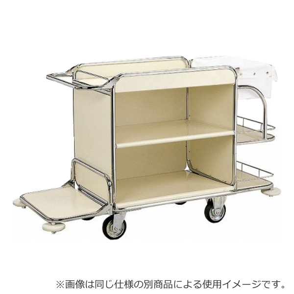 山崎産業 清掃カート 業務用 総合補充用ワゴン T3-M （ 法人限定