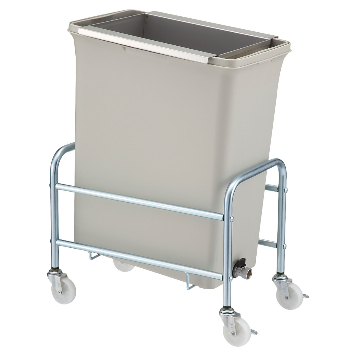 屋内用ゴミ箱 業務用ダストボックス バスケット20L リサイクルトラッシュ ECO-50バルブ式セット （ 法人限定 山崎産業 コンドル 厨房 ゴミ箱 生ゴミ 水切り ）