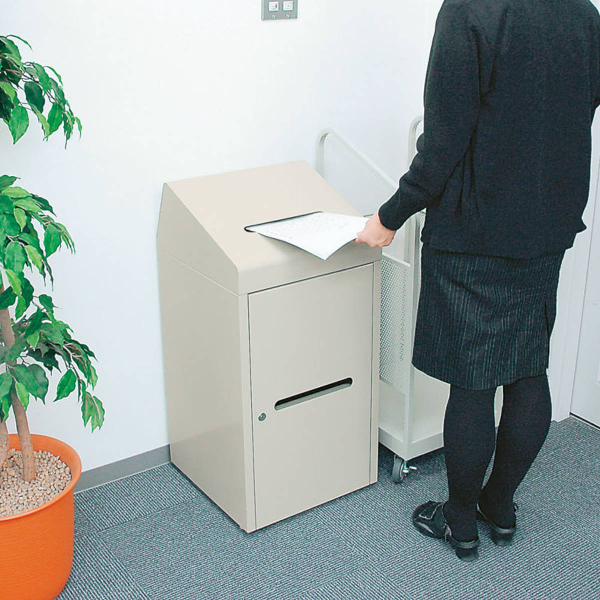 屋内用ゴミ箱 業務用ダストボックス 機密文書回...の詳細画像3
