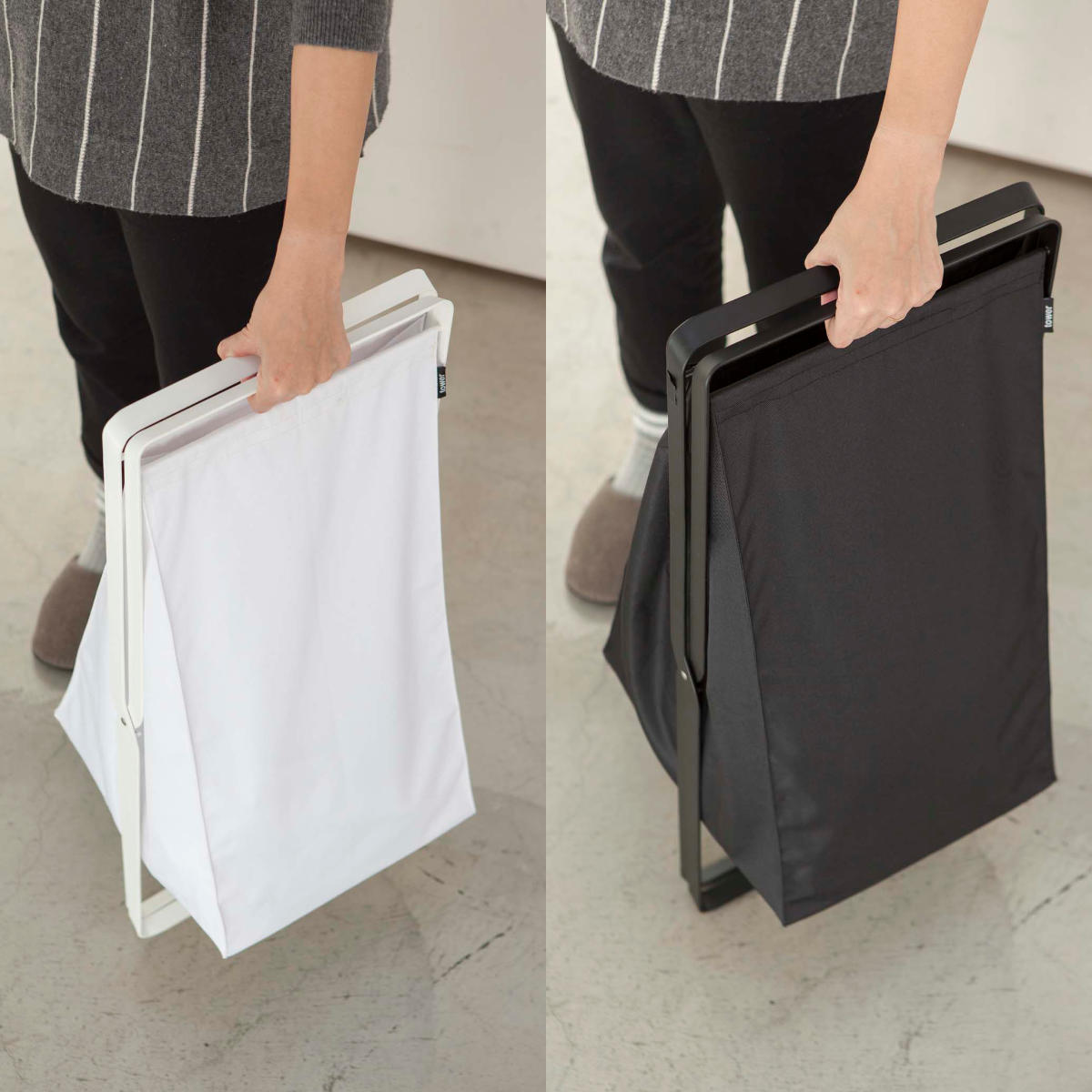 tower 山崎実業 ランドリーバスケット タワー （ 4903208024846 タワー