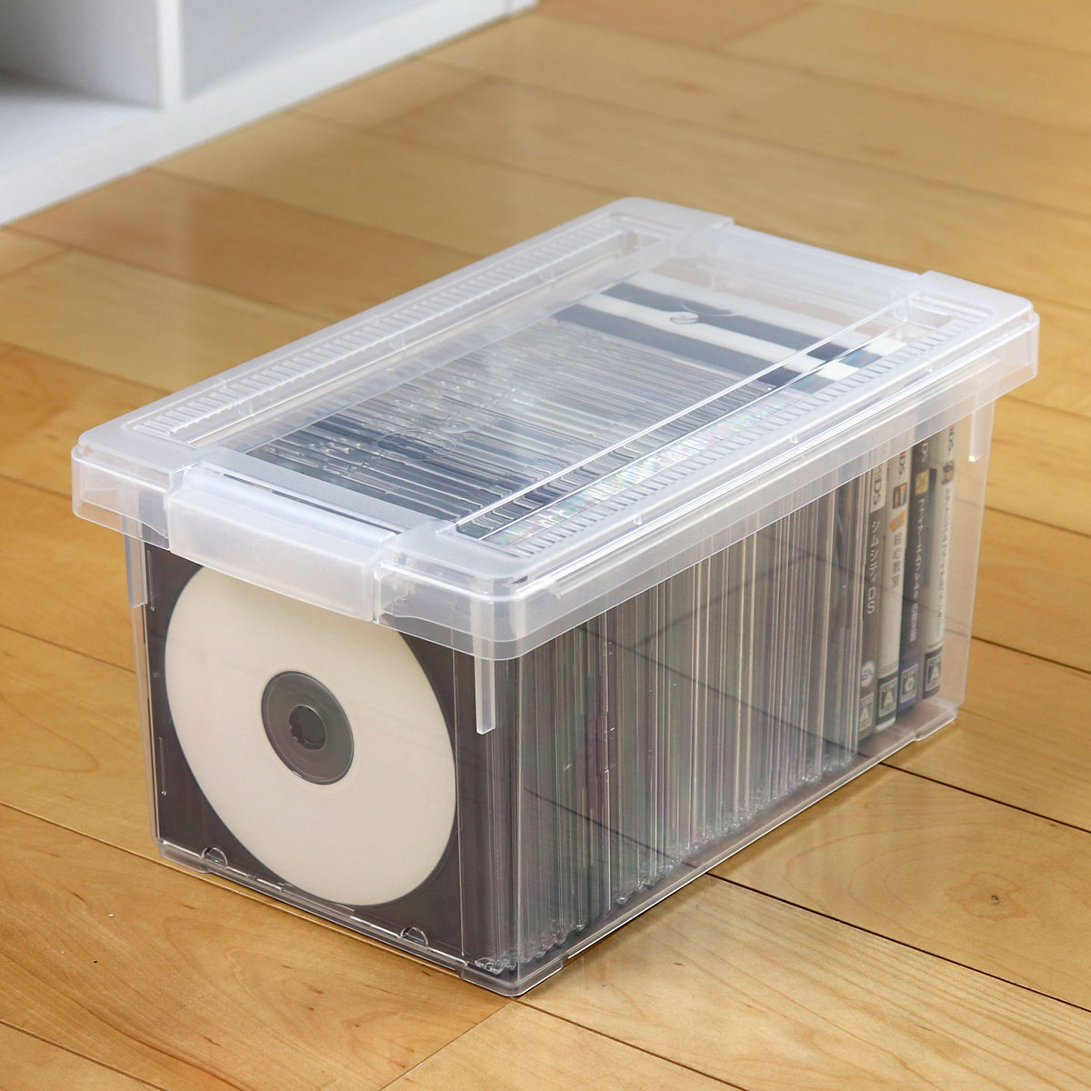 いれと庫 CD収納ケース CD用 ライト 2個セット （ 収納ケース 収納