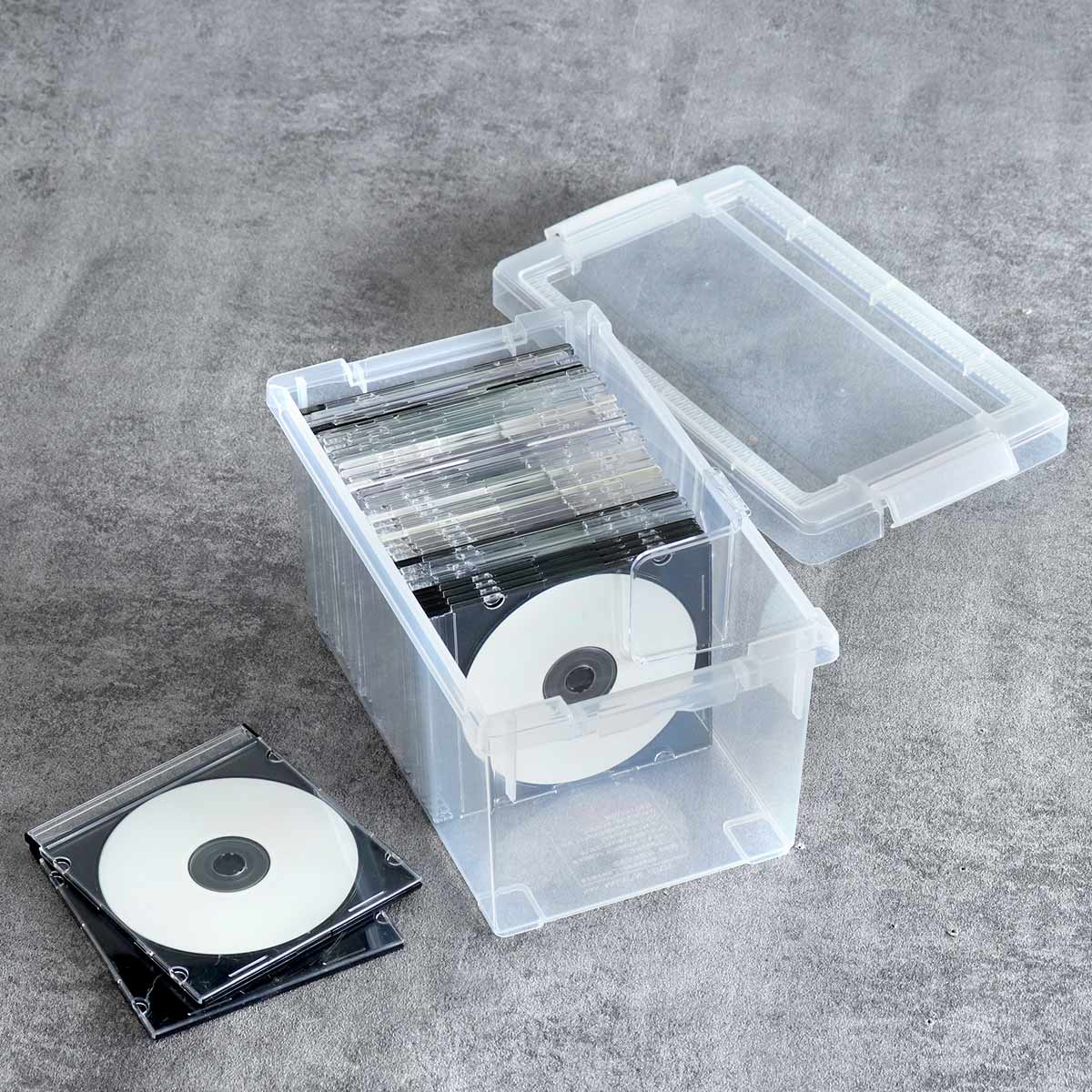 いれと庫 CD収納ケース CD用 ライト 18個セット （ 収納ケース 収納