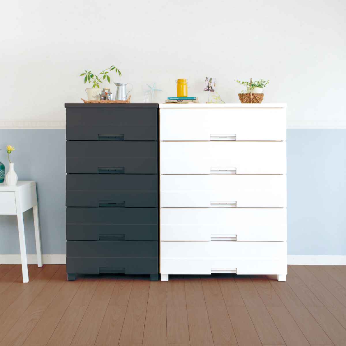 Fits チェスト プラスチック 5段 フィッツプラスイージー FE5505 幅