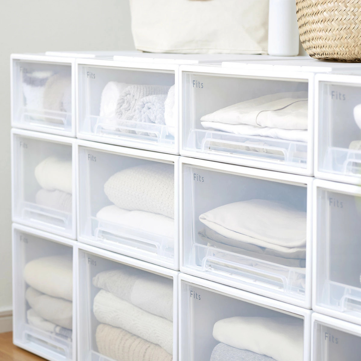 Fits 収納ケース フィッツ フィッツケース クローゼット M-53 2個