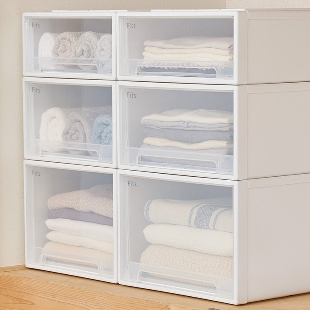 Fits 収納ケース フィッツ フィッツケース ロング 引き出し 2個セット