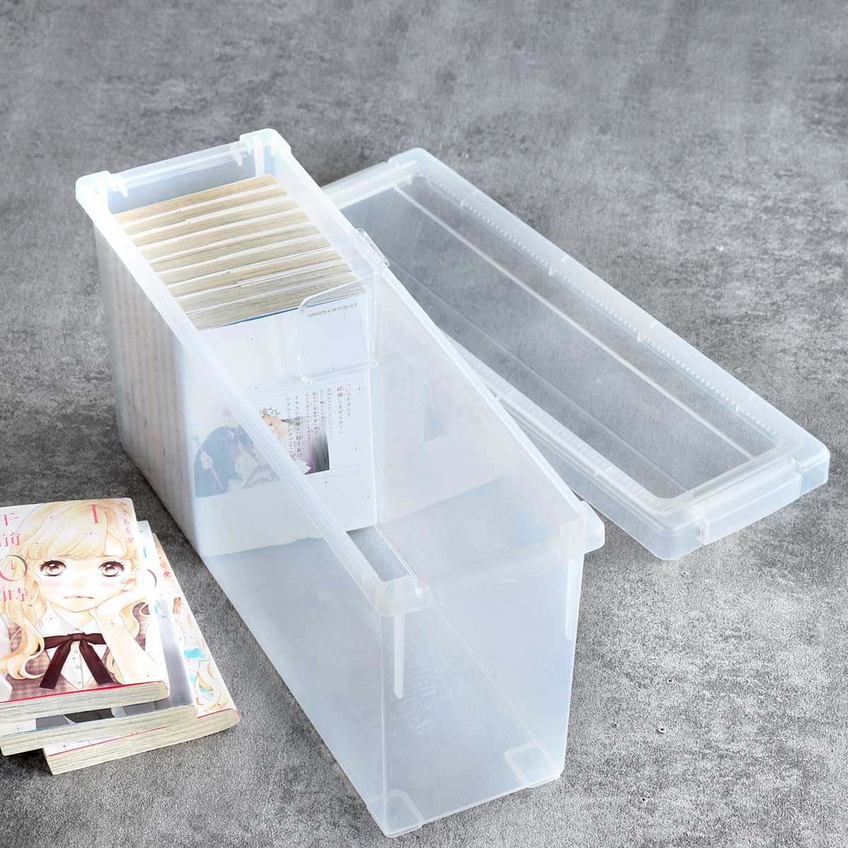 いれと庫 ビデオ・新書収納ケース ビデオ・新書用 18個セット （ 収納
