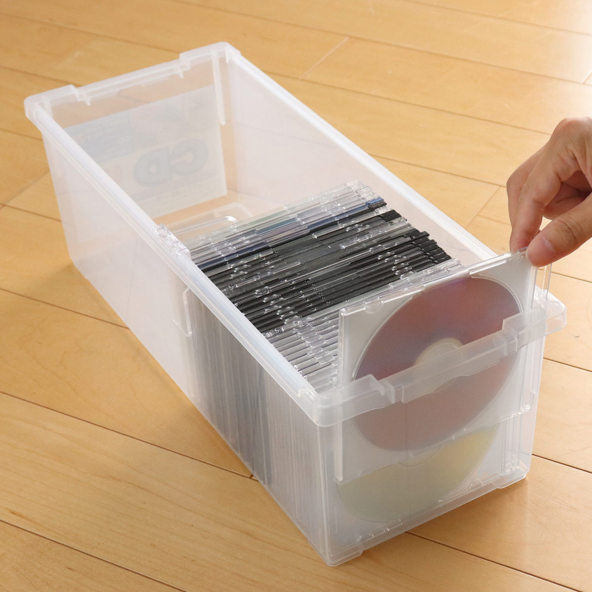 いれと庫 CD収納ケース CD用 18個セット （ 収納ケース 収納ボックス