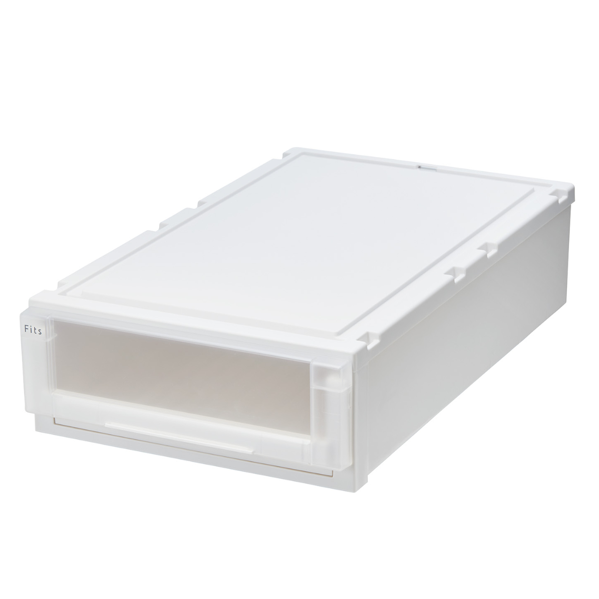 Fits 収納ケース 4個セット 幅44×奥行74×高さ18cm フィッツケース