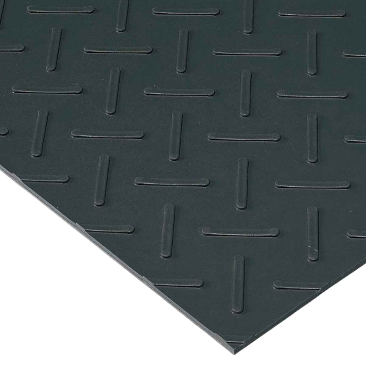 すべり止め ゴムマット リブ付き 業務用 1m幅×10m （ 法人限定 滑り