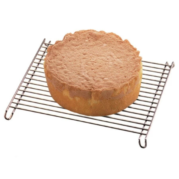 ケーキクーラー 角型 27cm スチール クロムメッキ製 （ ケーキ 焼菓子