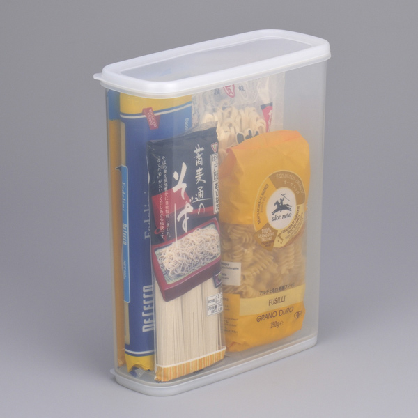 保存容器 乾物ストッカー 6L 乾燥剤付き ホワイト （ 食品保存容器