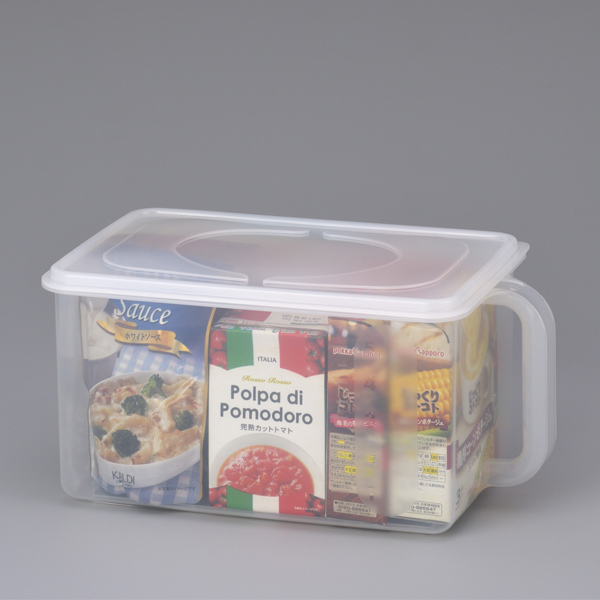 保存容器 6.3L 浅型 取っ手付き ( 食品...の詳細画像5