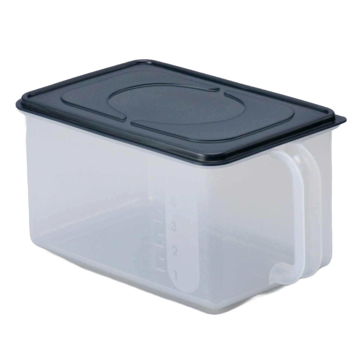 イノマタ化学 保存容器 6.3L 浅型 取っ手付き 同色8個セット （ 食品