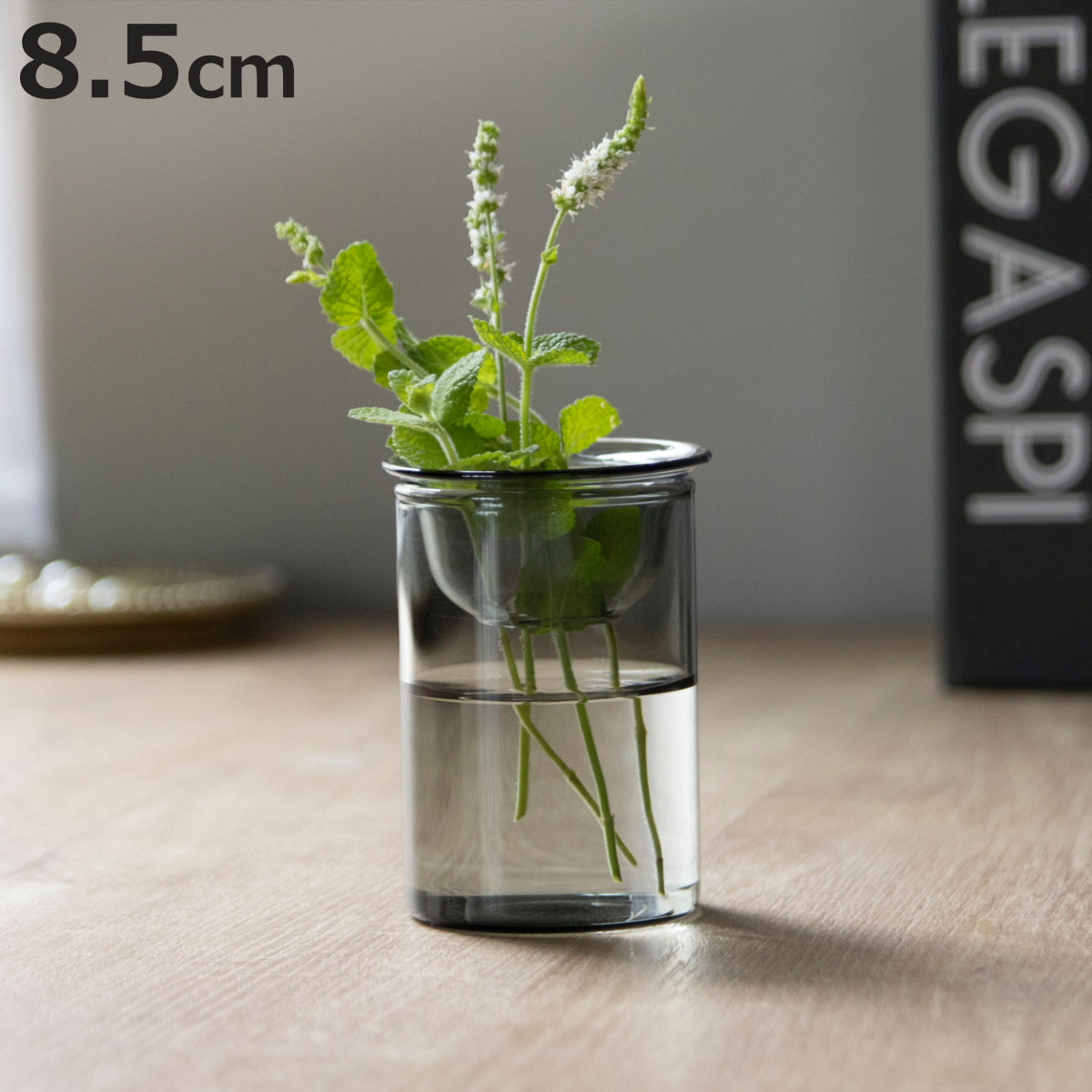 花瓶 MINI BULB VASE 水栽培ガラスベース 8.5cm 水耕栽培 （ 花器