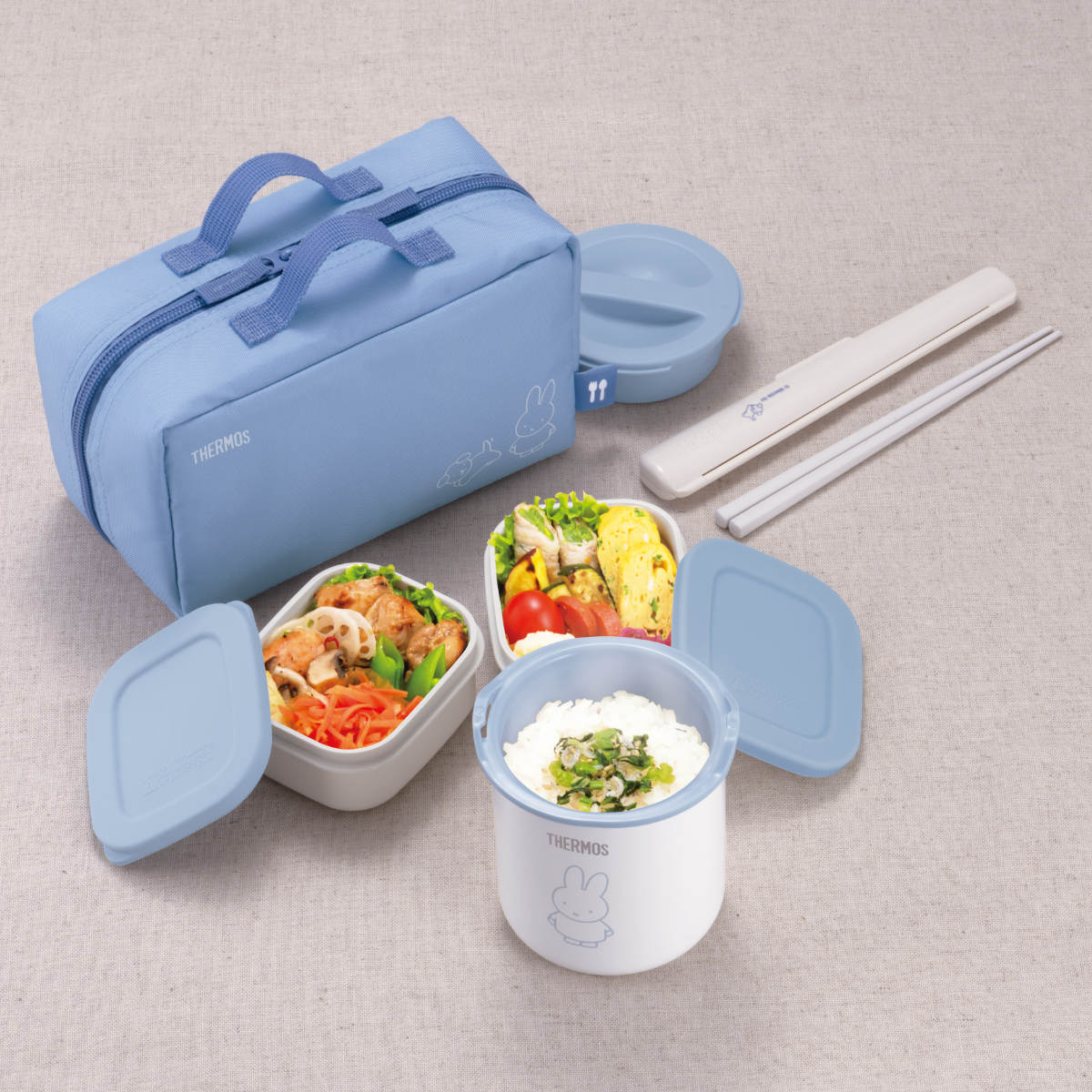 THERMOS（サーモス） 保温弁当箱 ミッフィー ミッキー DBQ-257DS