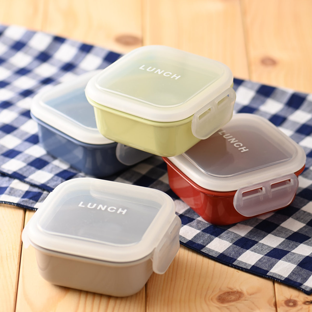 イエロースタジオ 弁当箱 time for LUNCH マルチケース 保存容器 （ お