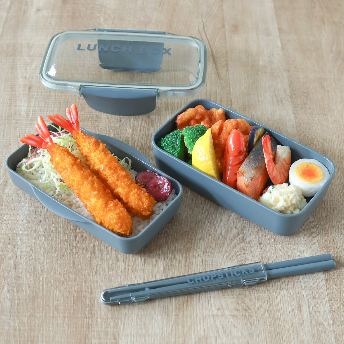 イエロースタジオ 弁当箱 850ml 2段 モノクローム ドーム2段ランチ