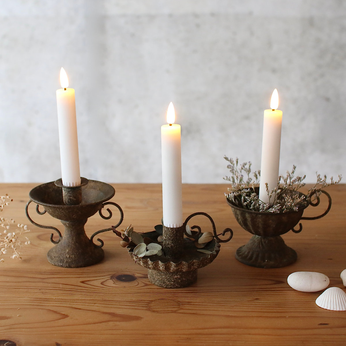 キャンドルホルダー Bタイプ チャーチテーパーキャンドルホルダー