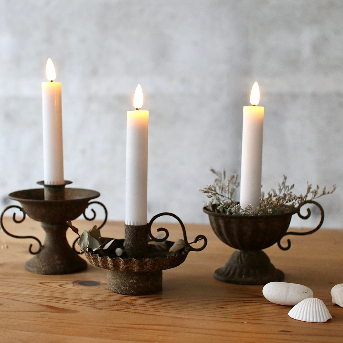 キャンドルホルダー Bタイプ チャーチテーパーキャンドルホルダー