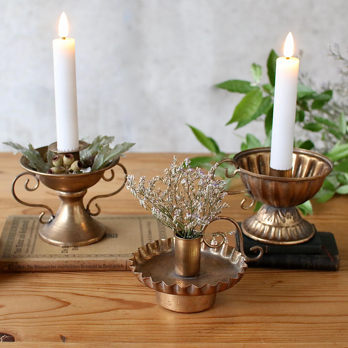 キャンドルホルダー Bタイプ チャーチテーパーキャンドルホルダー