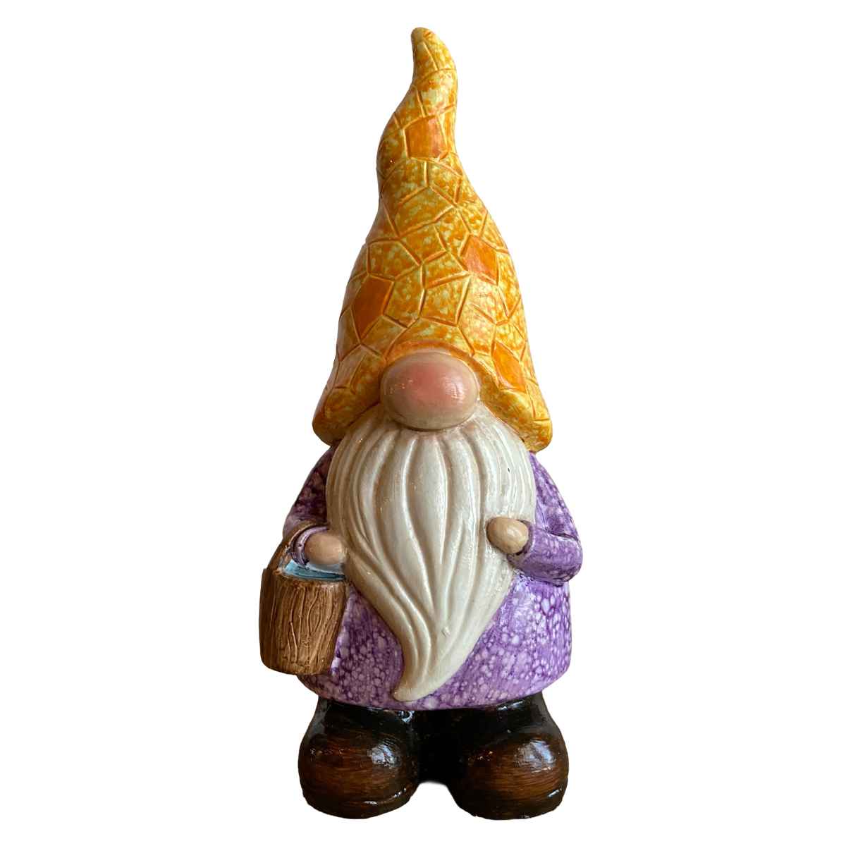ガーデンノーム M 置物 （ 小人の妖精 小人 レジン オブジェ