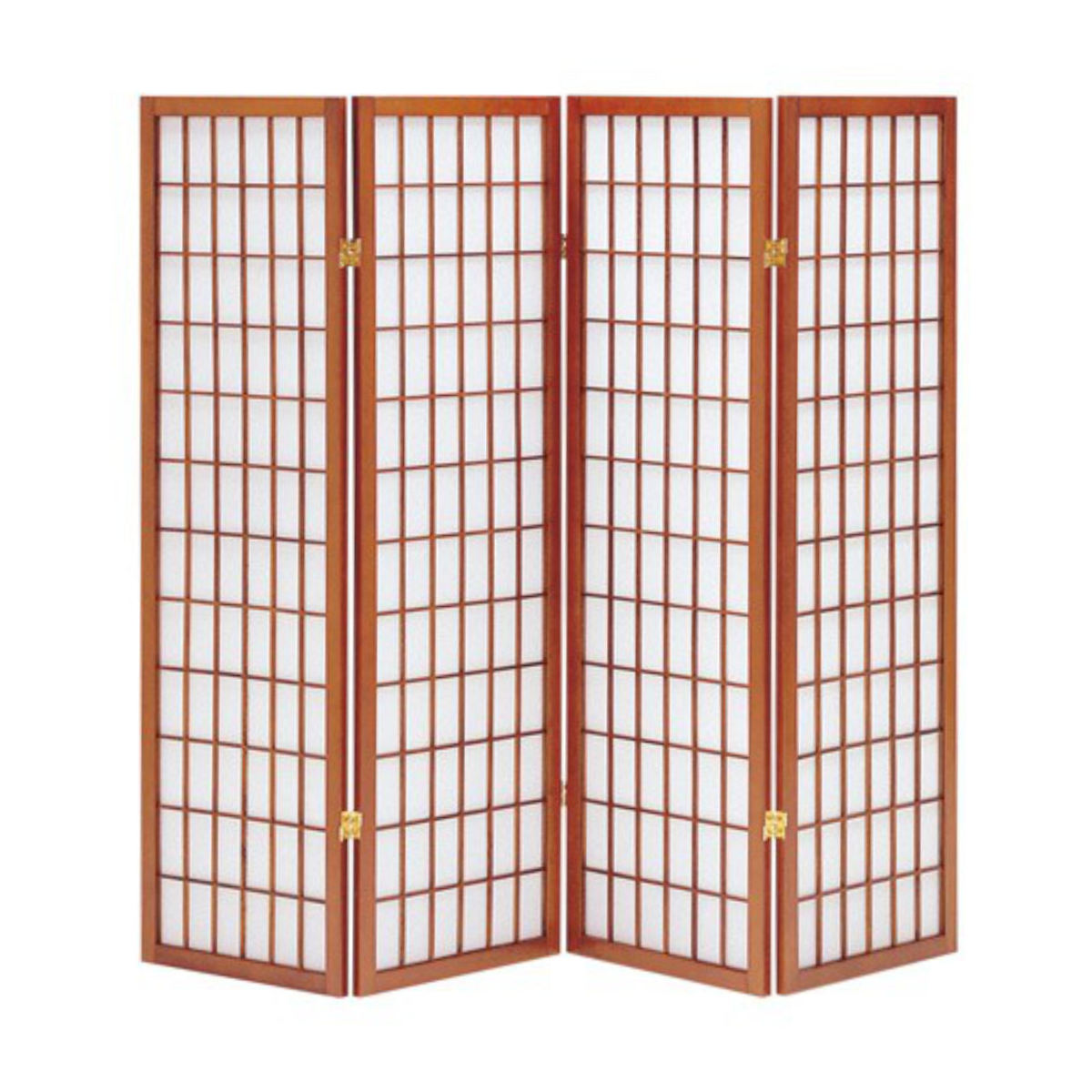 弘益 衝立 4連 高さ150cm 折りたたみ 天然木 杉 完成品 和風 間仕切り