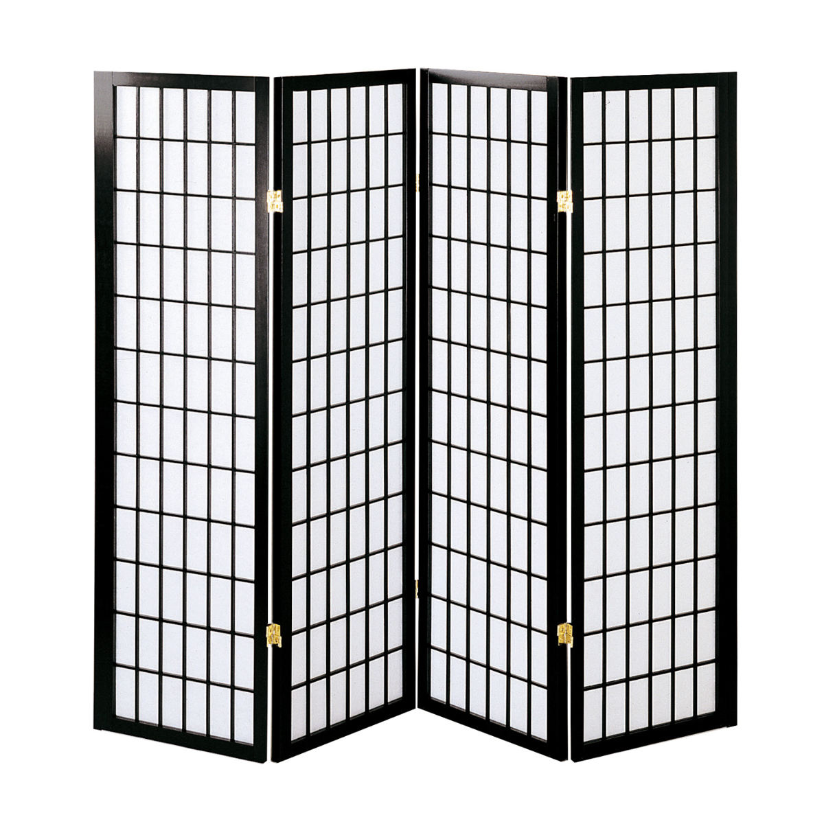 弘益 衝立 4連 高さ150cm 折りたたみ 天然木 杉 完成品 和風 間仕切り