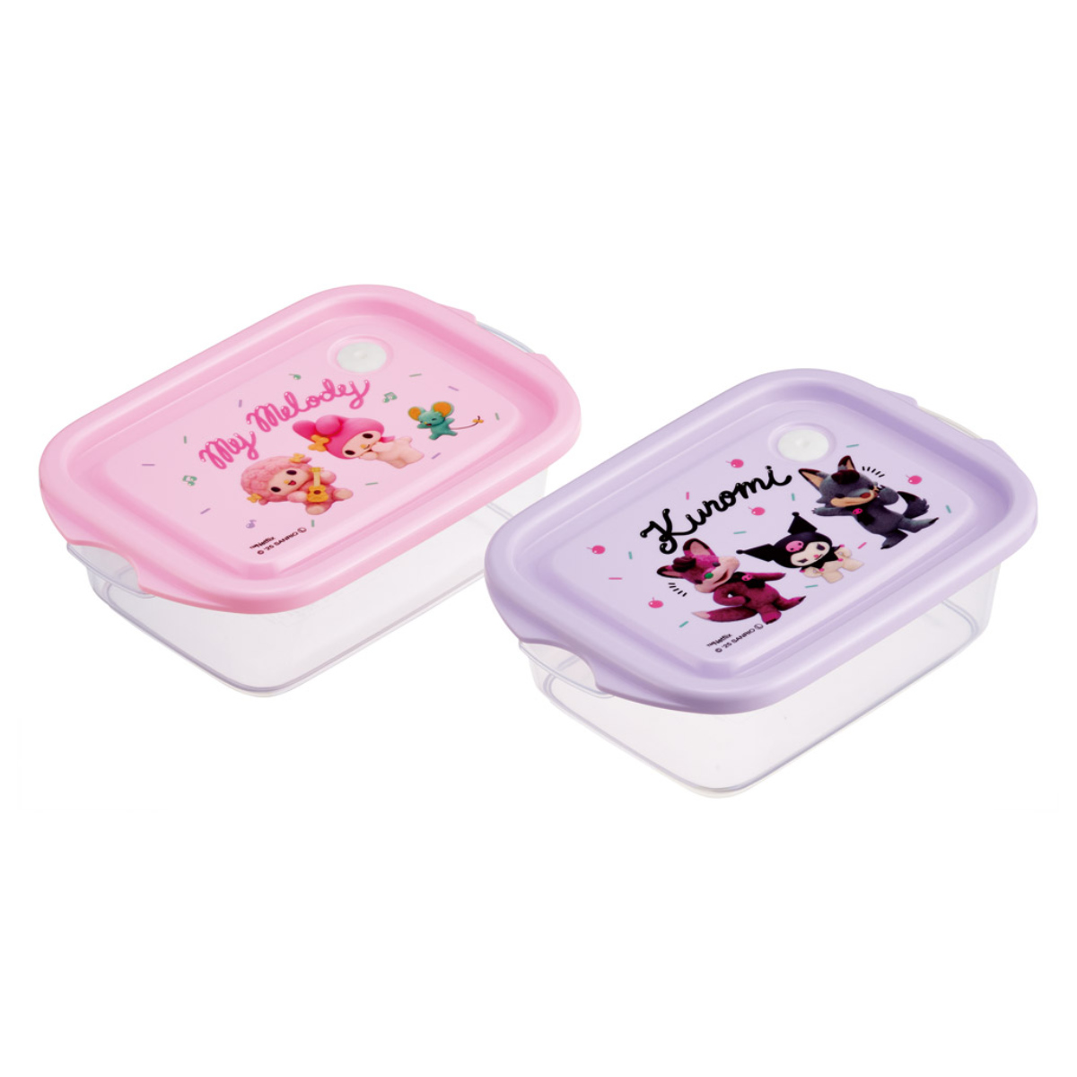 スケーター 弁当箱 500ml シールボックスM 2P マイメロクロミ Netflix
