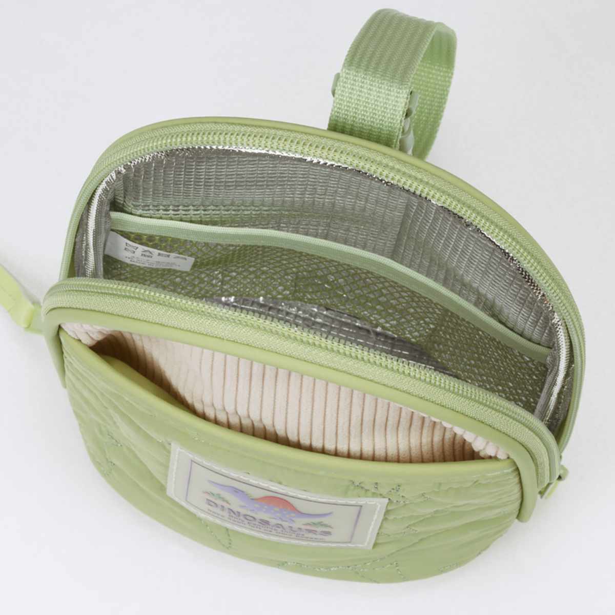 マグポーチ 持ち手付き ディノサウルス 保温 ...の詳細画像1