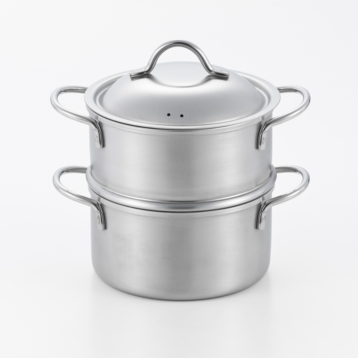神子島製作所 蒸し器 07F3M27 ステンレス 鍋 調理器具 2段 神子島製作所 玉子豆腐器 ステンレス製