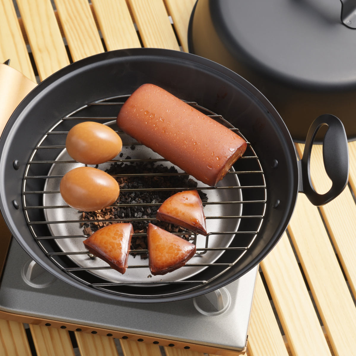 郷技 燻製器 27cm 鉄製 日本製 （ 27センチ スモーカー 燻製機 燻製