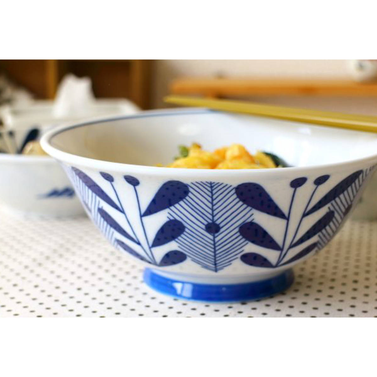 麺鉢 オーランド ラーメン鉢19cm （ 磁器 美濃焼 日本製 電子レンジ
